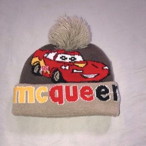 2 items! Lightning McQueen & Captain America knitted hat